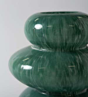 Cairn Glass Vases, Set of 3
