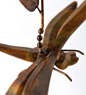 Hanging Dragonfly Ornament Sculpture