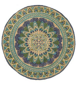 Arwen Jute Round Rug, 5'