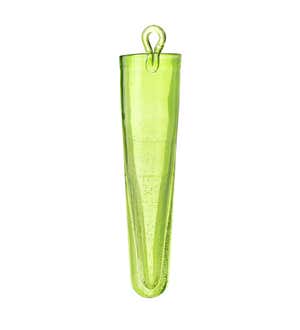 Blown Glass Hanging Wall Vases, Set of 2