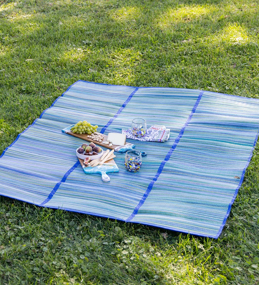 Portable Recycled Plastic Picnic Blanket