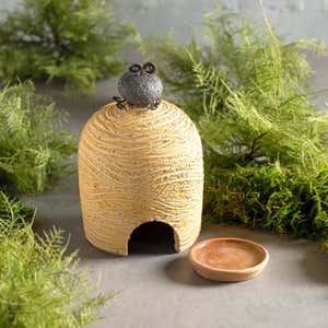 Ceramic Toad House with Bath
