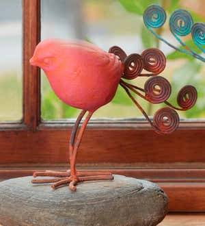 Terracotta Bird Figurine
