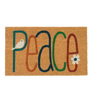 Peace Coir Doormat