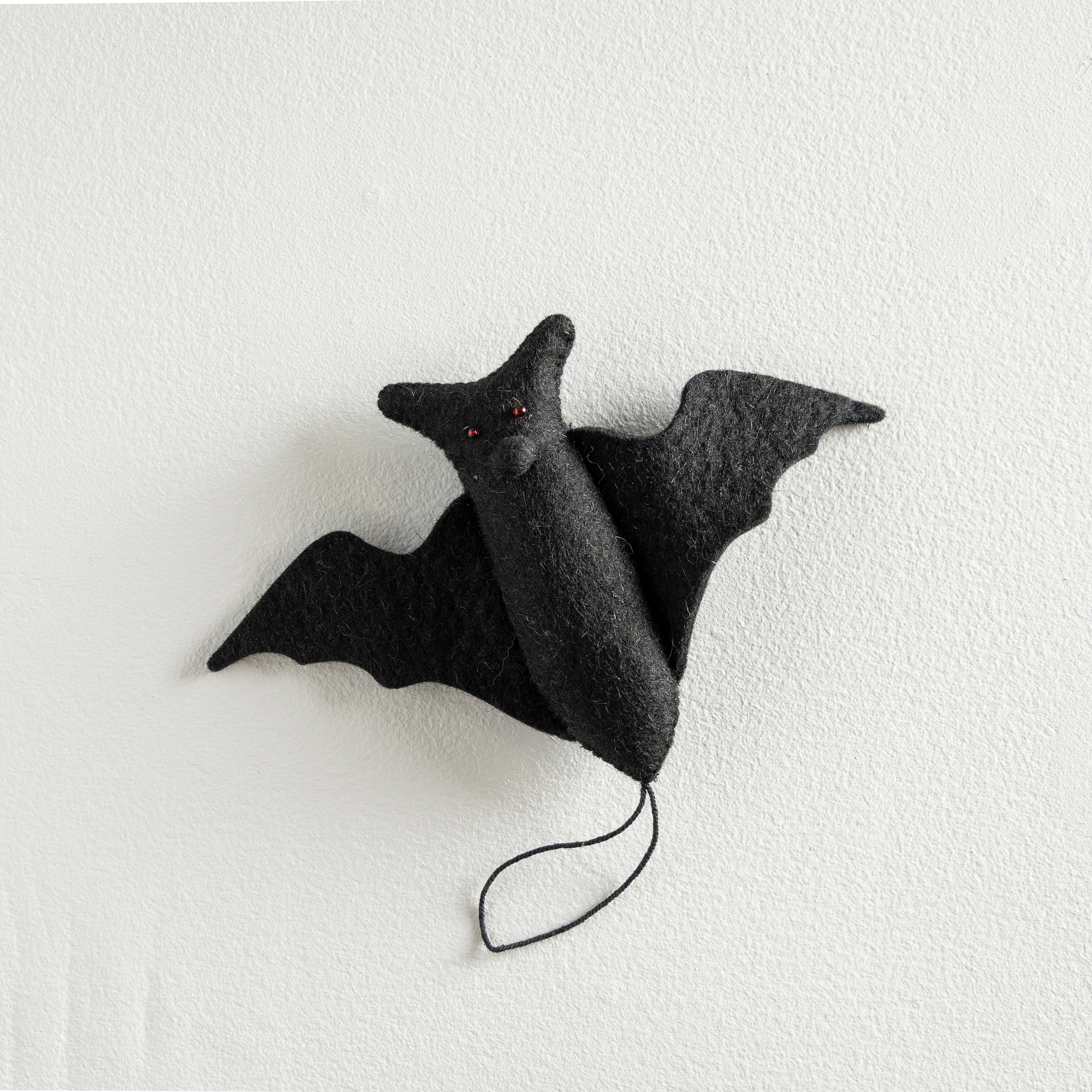 Felt Hanging Bat Ornament | VivaTerra