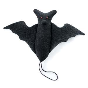 Felt Hanging Bat Ornament