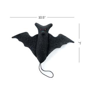 Felt Hanging Bat Ornament