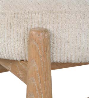 Acrobat Mid-Mod Upholstered Bench