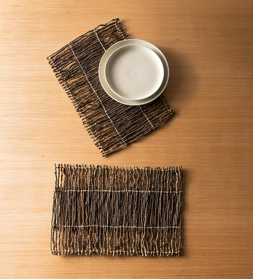 Coco Twig Placemats, Set of 6