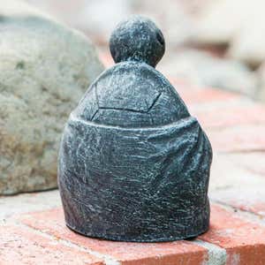 Volcanic Ash Meditating Turtle Statue