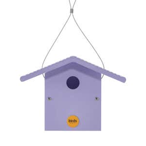 Recycled Poly Wren Birdhouse, Purple