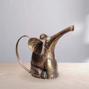 Handcrafted Recycled Aluminum Elephant Watering Can