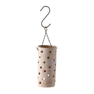 Handcrafted Clay Hanging Candle Lantern
