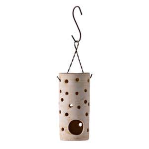 Handcrafted Clay Hanging Candle Lantern