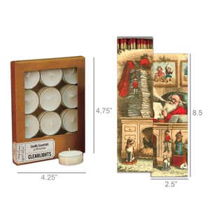 Tea Light Cottage Candleholders, Set of 2