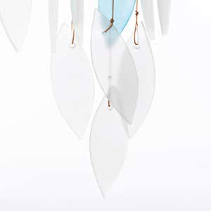 Recycled Glass Ombre Waterfall Chime