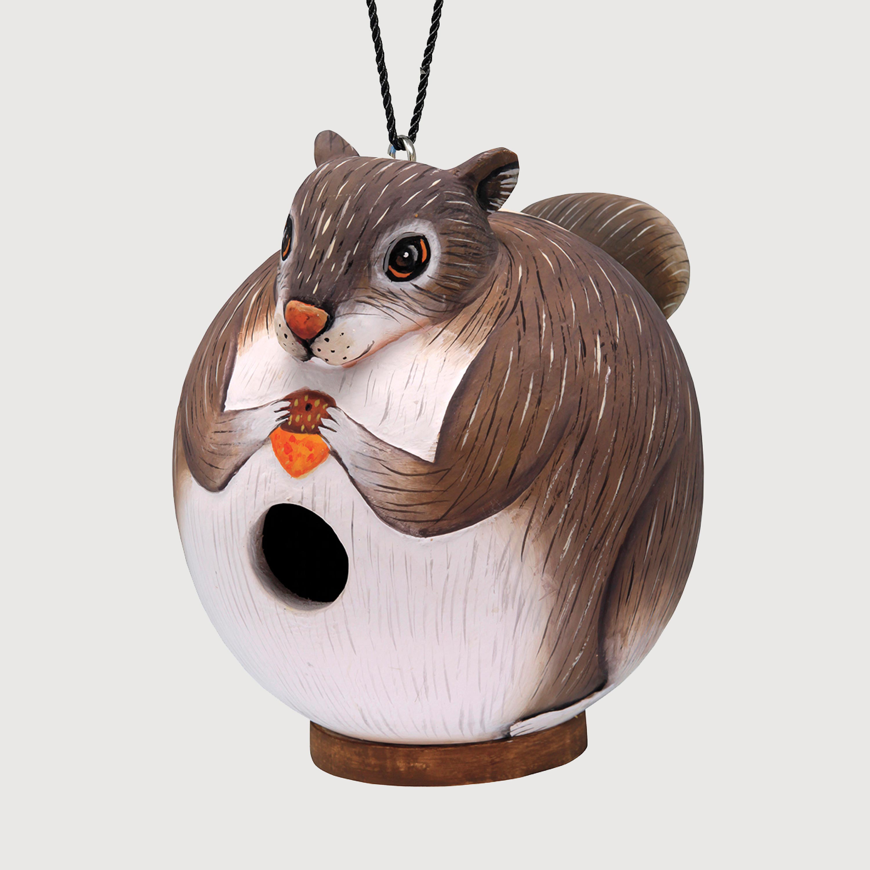 Squirrel Gordo Birdhouse