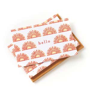 Sunshine Seed Paper Note Cards (Set of 6) - Plantable