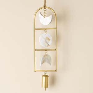 Chayana Moon Phase Mother of Pearl Wind Chime