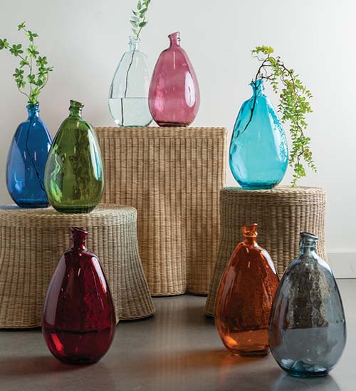 glass vases