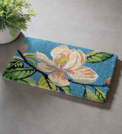 Image of Magnolia Blossom Coir Mat