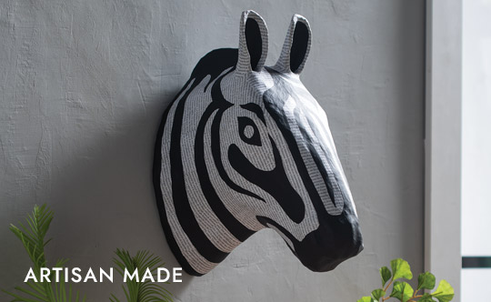 zebra wall art