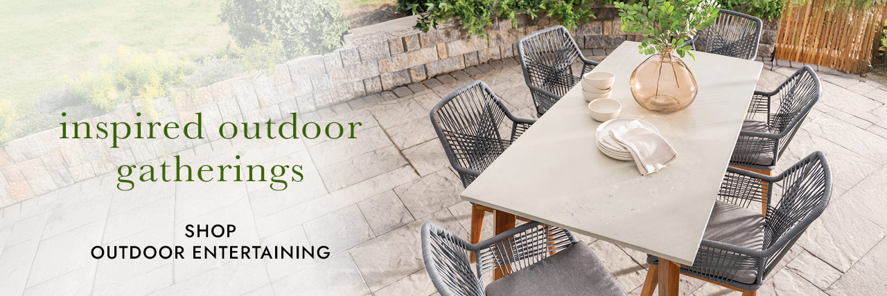 Image of 7 Piece Seville Dining Set. inspired outdoor gatherings SHOP OUTDOOR ENTERTAINING