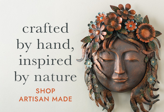 image of Woman Face with Flowers Wall Decor. crafted by hand, inspired by nature. SHOP ARTISAN MADE