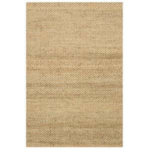 Loloi Eco Checked Jute Rug in Black - 3'6" x 5'6" - Green