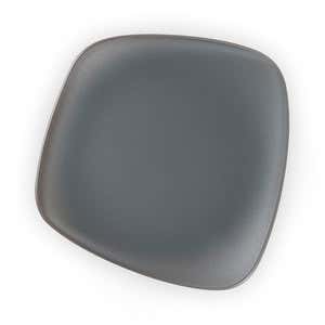 SeaGlass Form Plates, 11", Set of 4 - Pewter