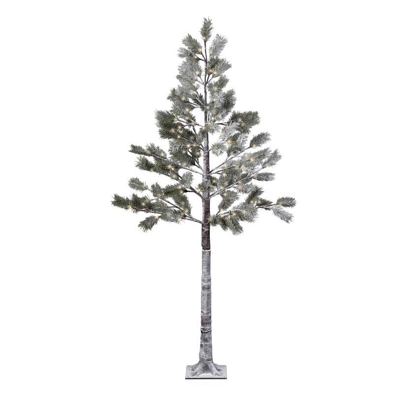 Indoor/Outdoor LED Snowy Pine Tree, 70