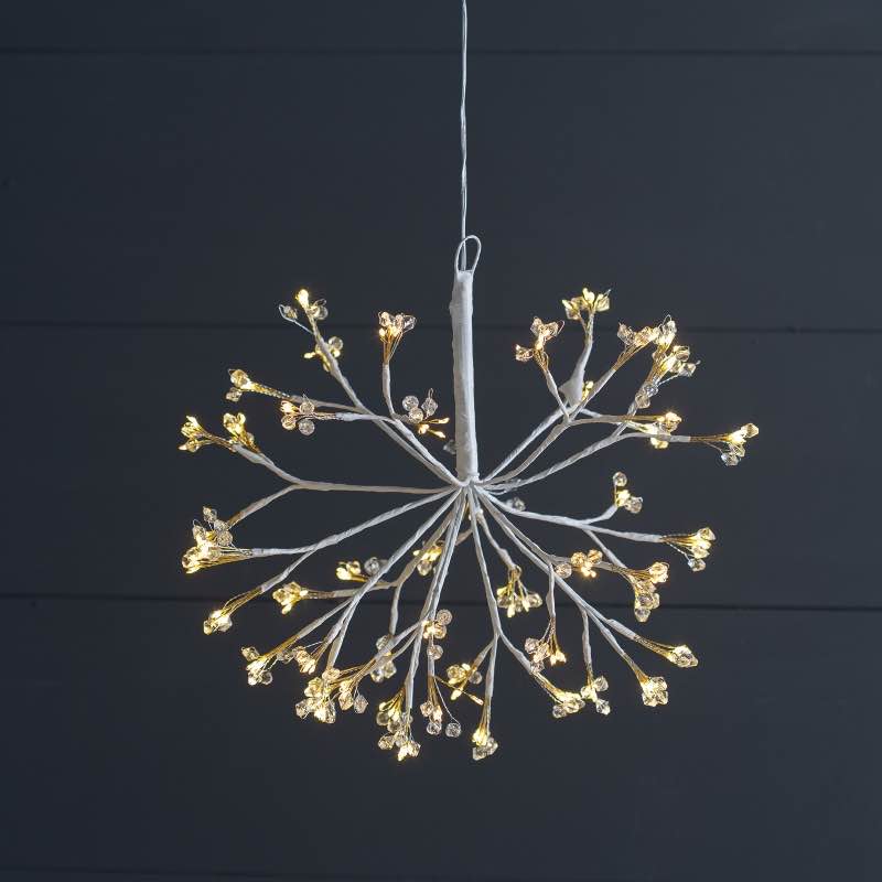 Warm White Micro LED Polestar Light, 18