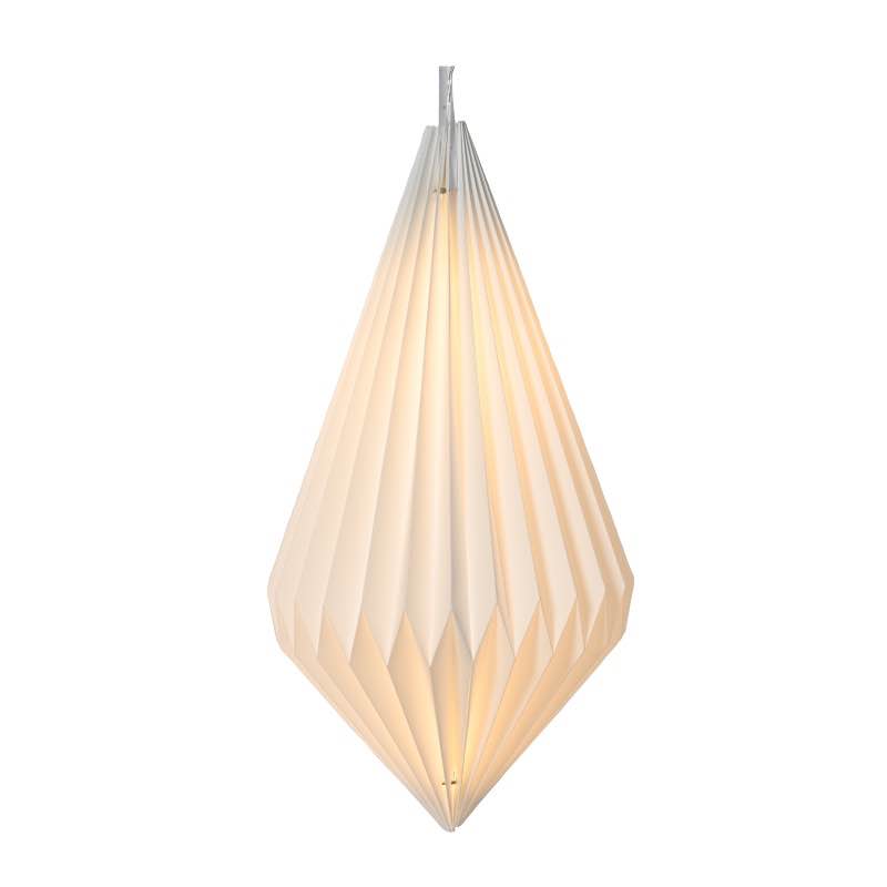 LED Indoor/Outdoor Hanging Mid Century Teardrop