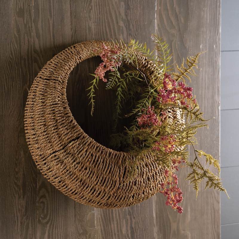 Woven Vine Wall Basket