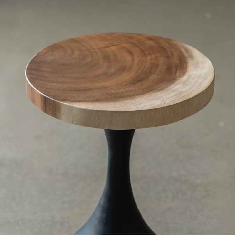 Serang Suar Wood Side Table