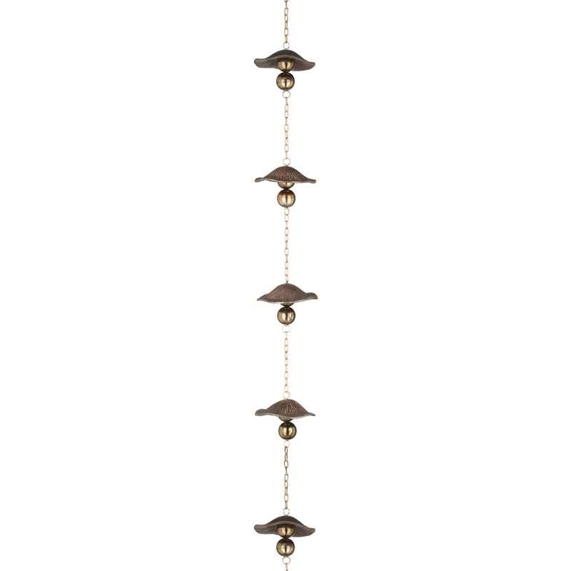 Aluminum Mushroom Rain Chain
