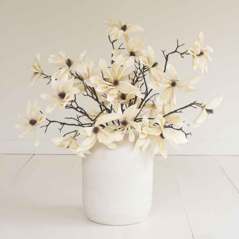 Set of 2 Artificial Star Magnolias