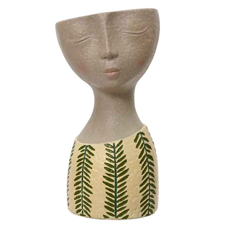 Serenity Planter with Leaf Tunic