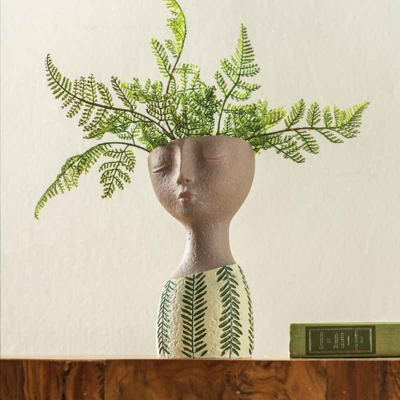 Serenity Planter with Leaf Tunic