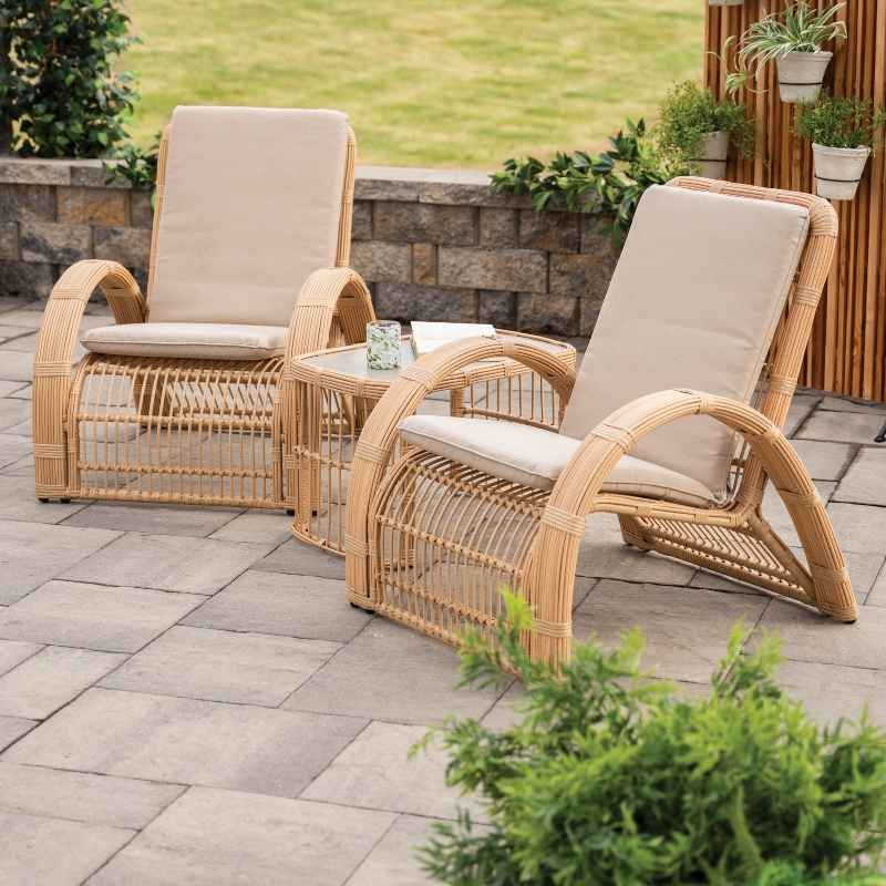 3 Piece Bali Outdoor Wicker Set