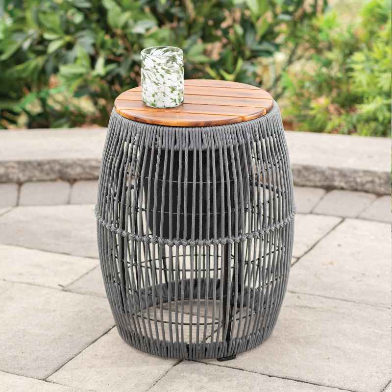 Seville Acacia Side Table