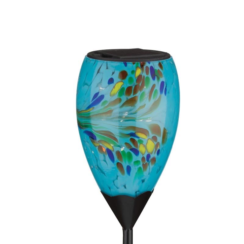 Murano Solar Stake - Blue