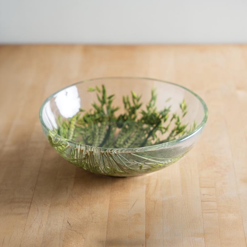 Round Grassy Meadow Bowl