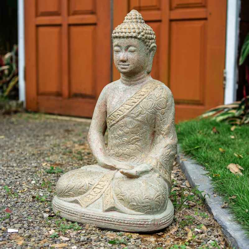 Seated Buddha Statue, 22