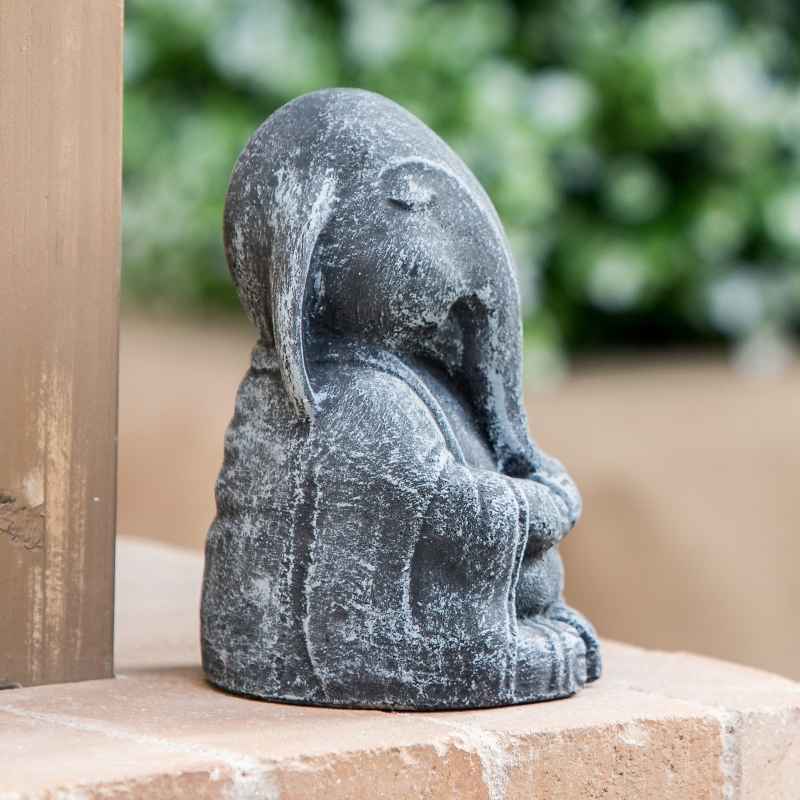 Meditating Elephant Statue, 8
