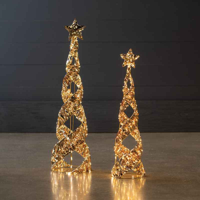 Micro LED Cone Tree with Twinkling Effect