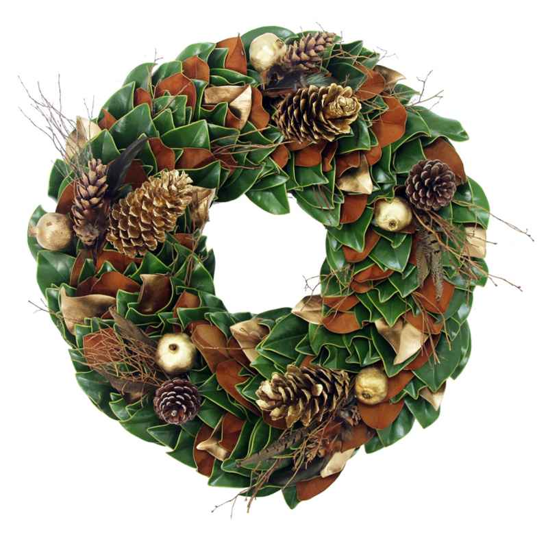 Golden Woodlands Wreath