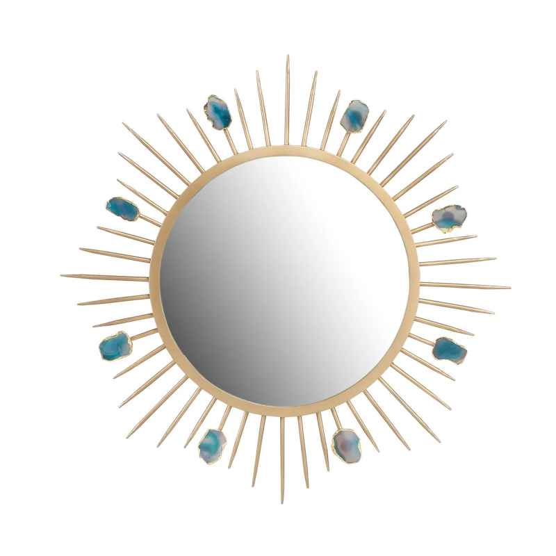 Agate Slice Wall Mirror