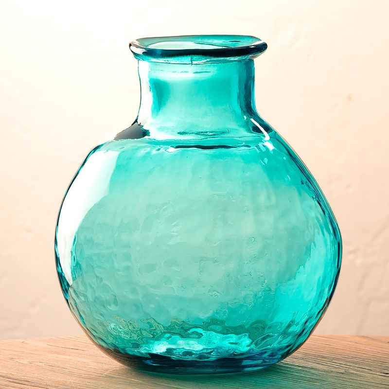 Vaso In Ceramica Aqua Blue - ASA Selection - 11x10 Cm, Altezza 16 Cm