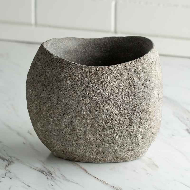 Carved Natural Stone Wine Cooler